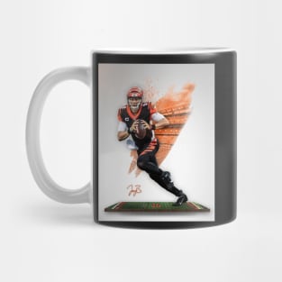 Joe Burrow Cincinnati Sports Art Mug